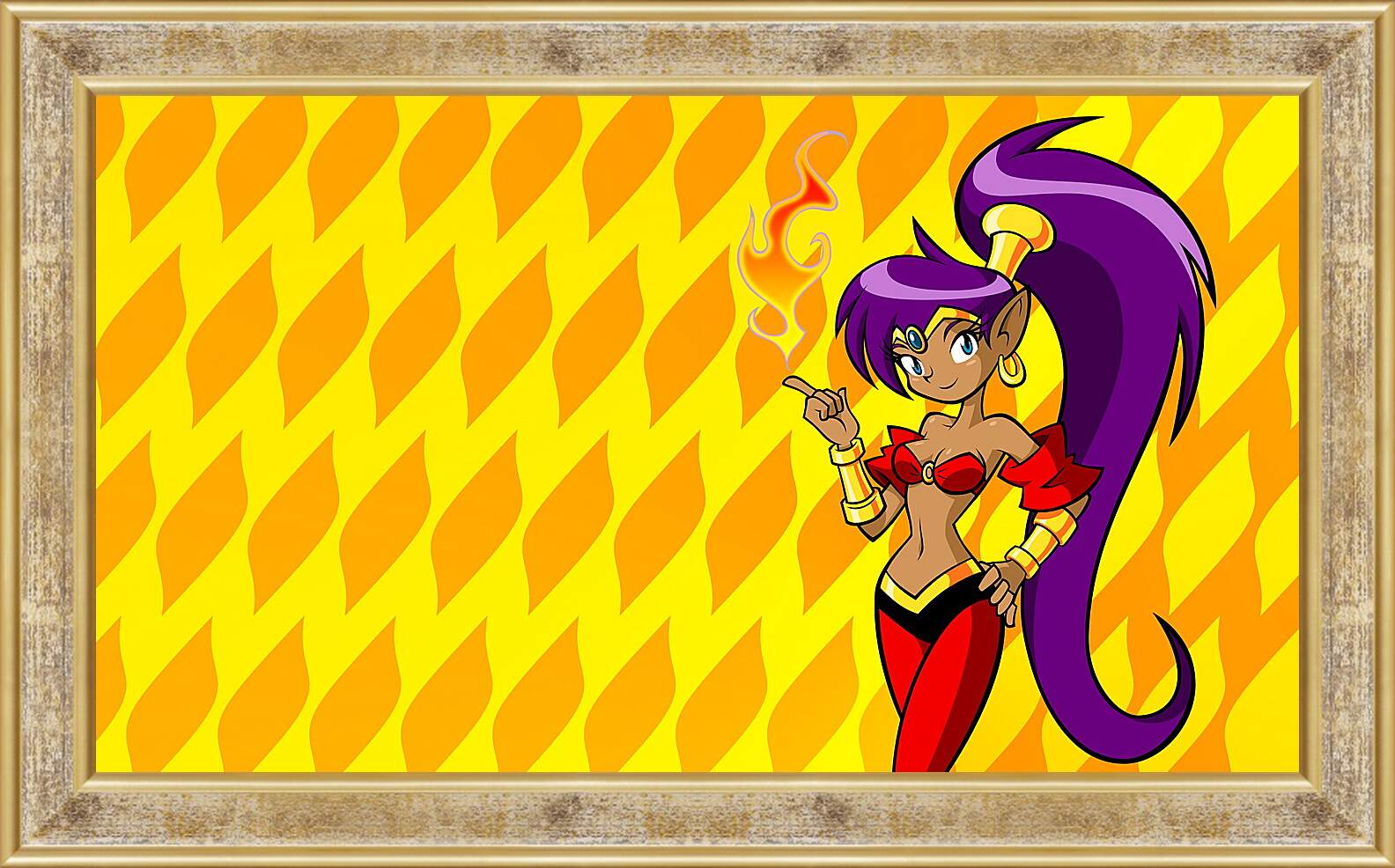 Картина в раме - Shantae: Riskys Revenge
