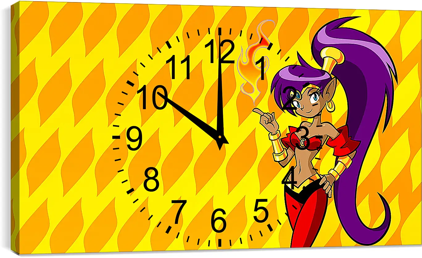 Часы картина - Shantae: Riskys Revenge
