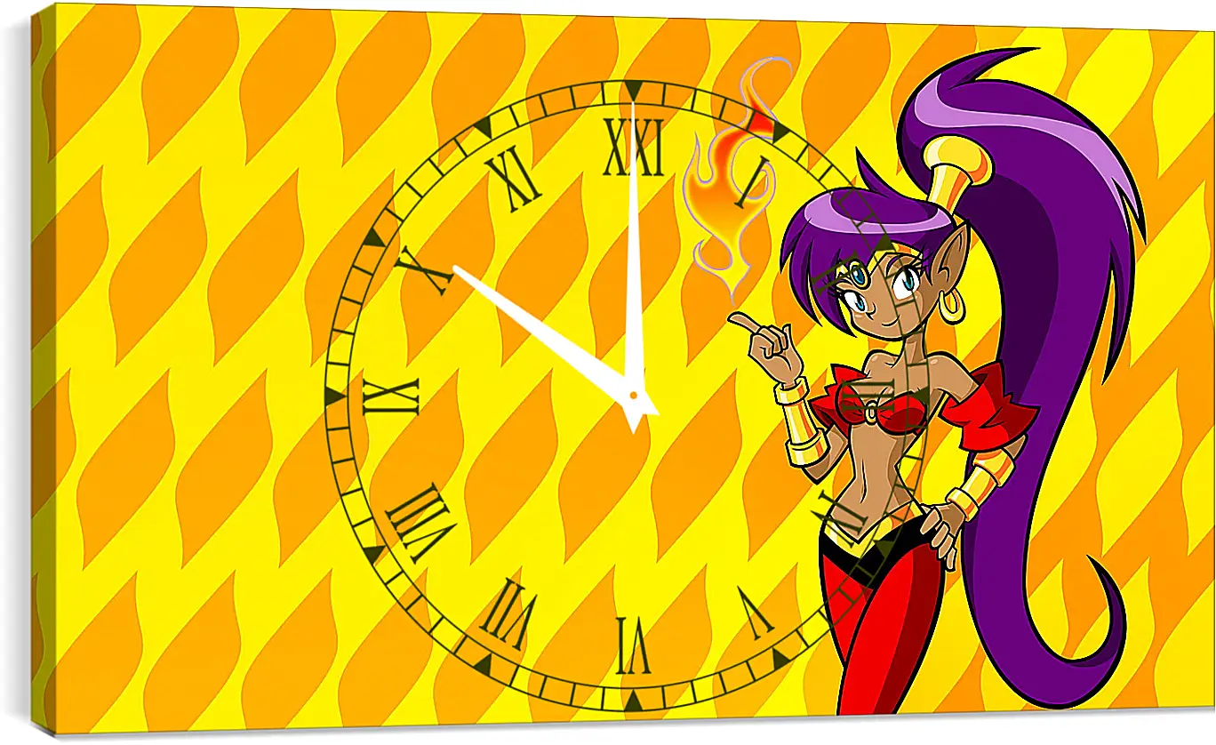 Часы картина - Shantae: Riskys Revenge
