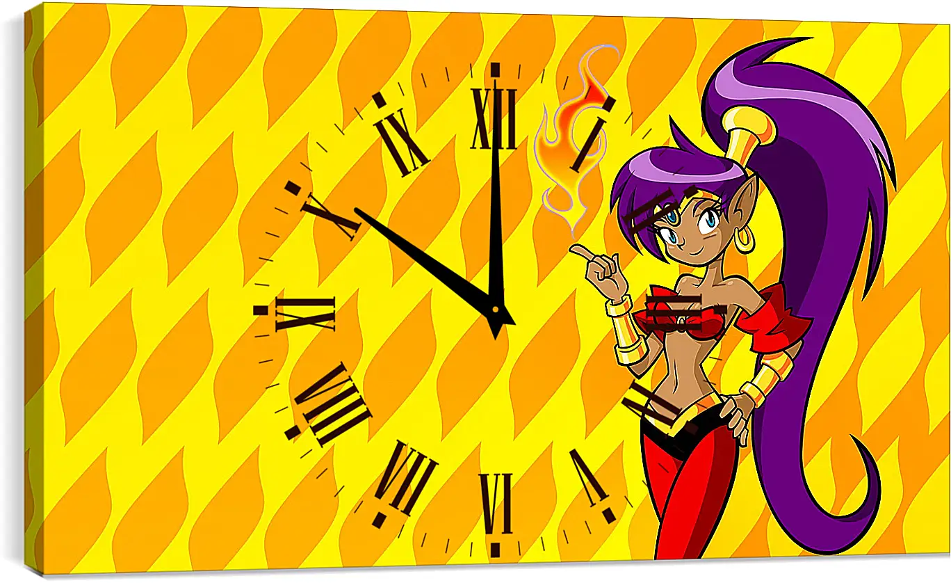 Часы картина - Shantae: Riskys Revenge
