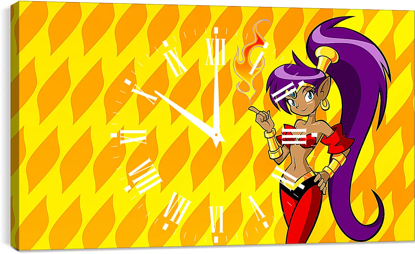 Часы картина - Shantae: Riskys Revenge
