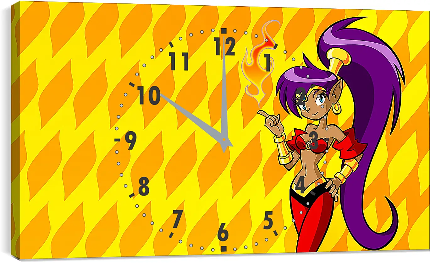 Часы картина - Shantae: Riskys Revenge
