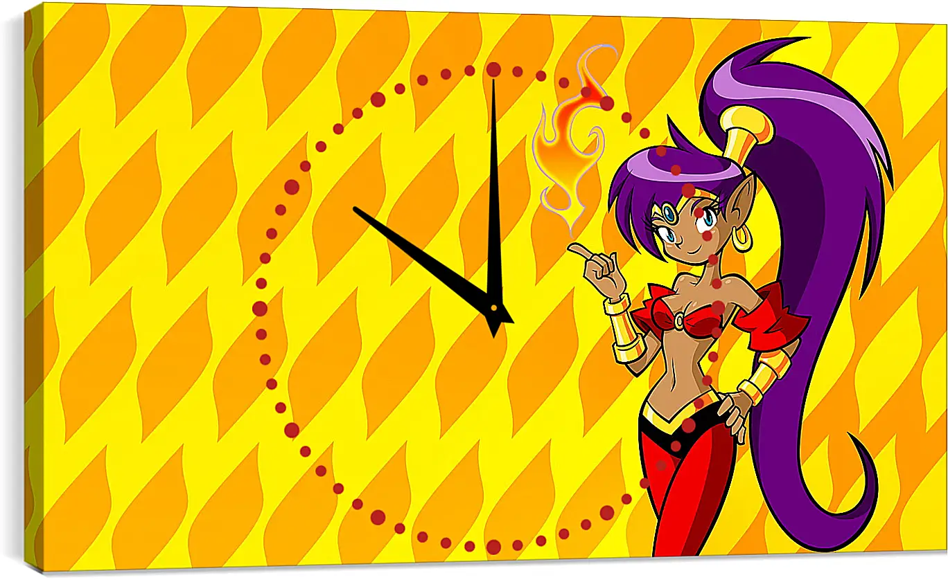 Часы картина - Shantae: Riskys Revenge
