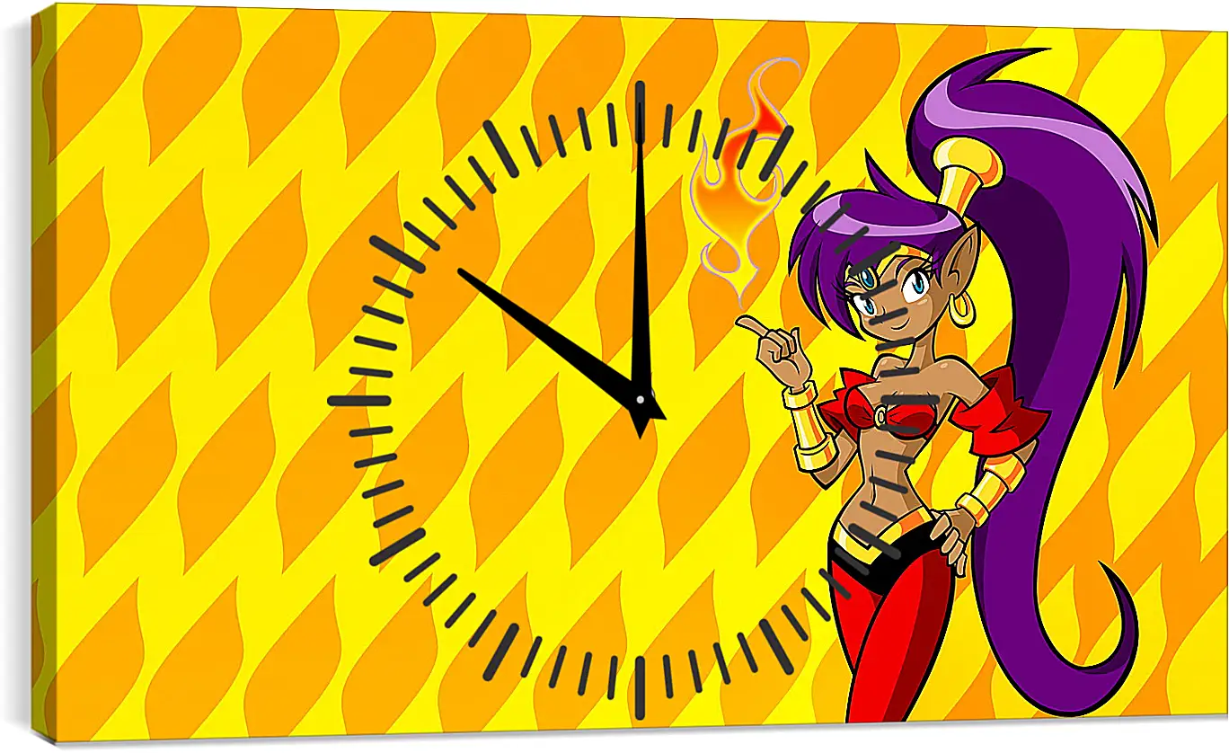 Часы картина - Shantae: Riskys Revenge
