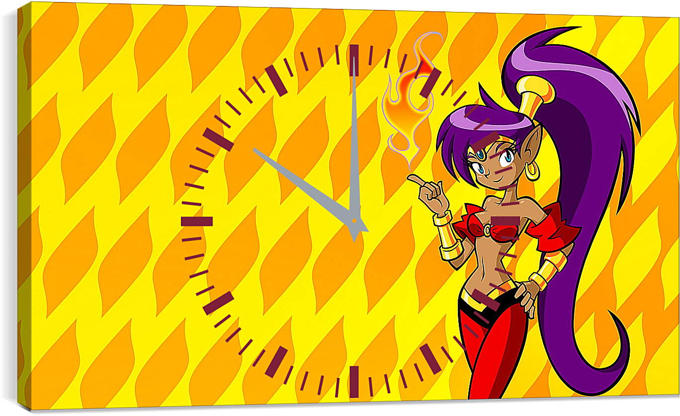 Часы картина - Shantae: Riskys Revenge
