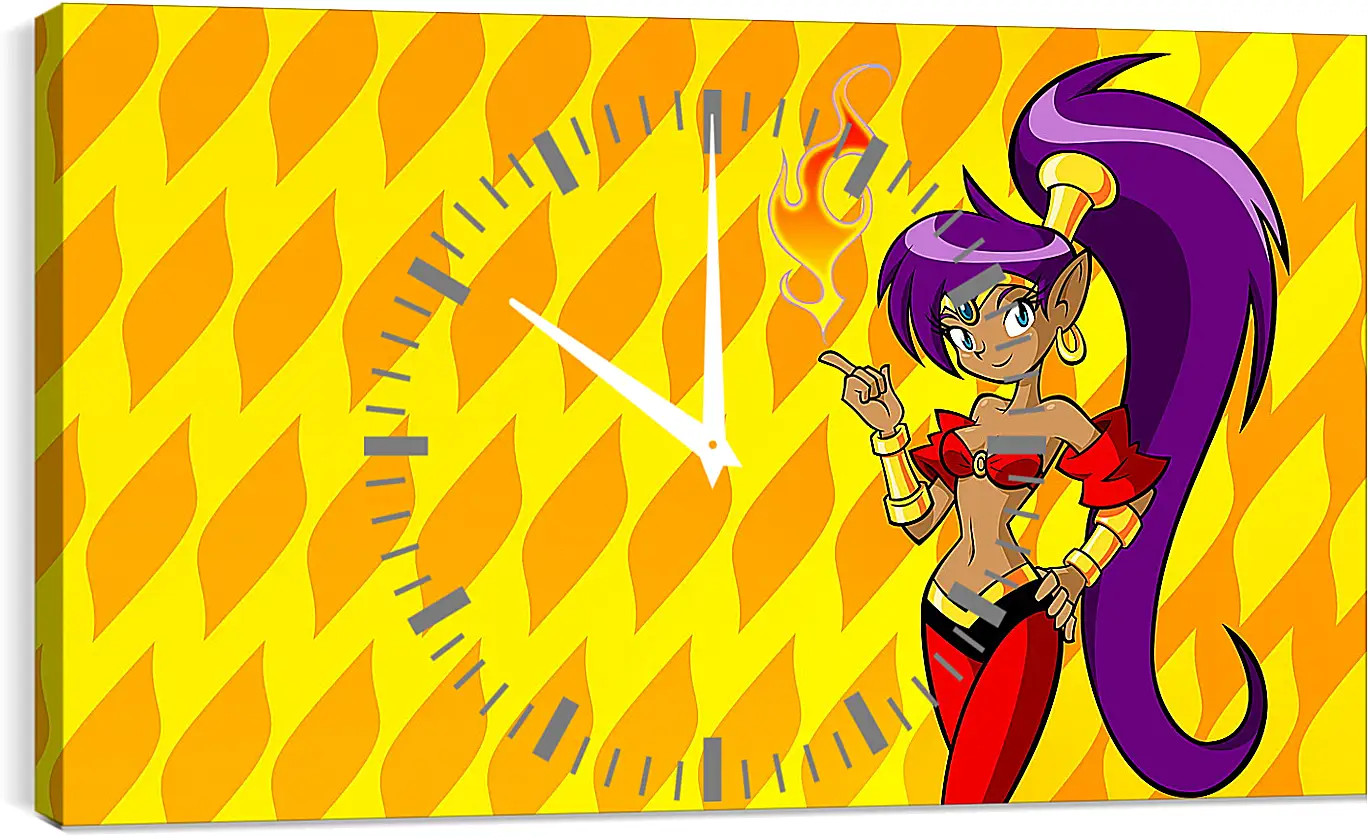 Часы картина - Shantae: Riskys Revenge
