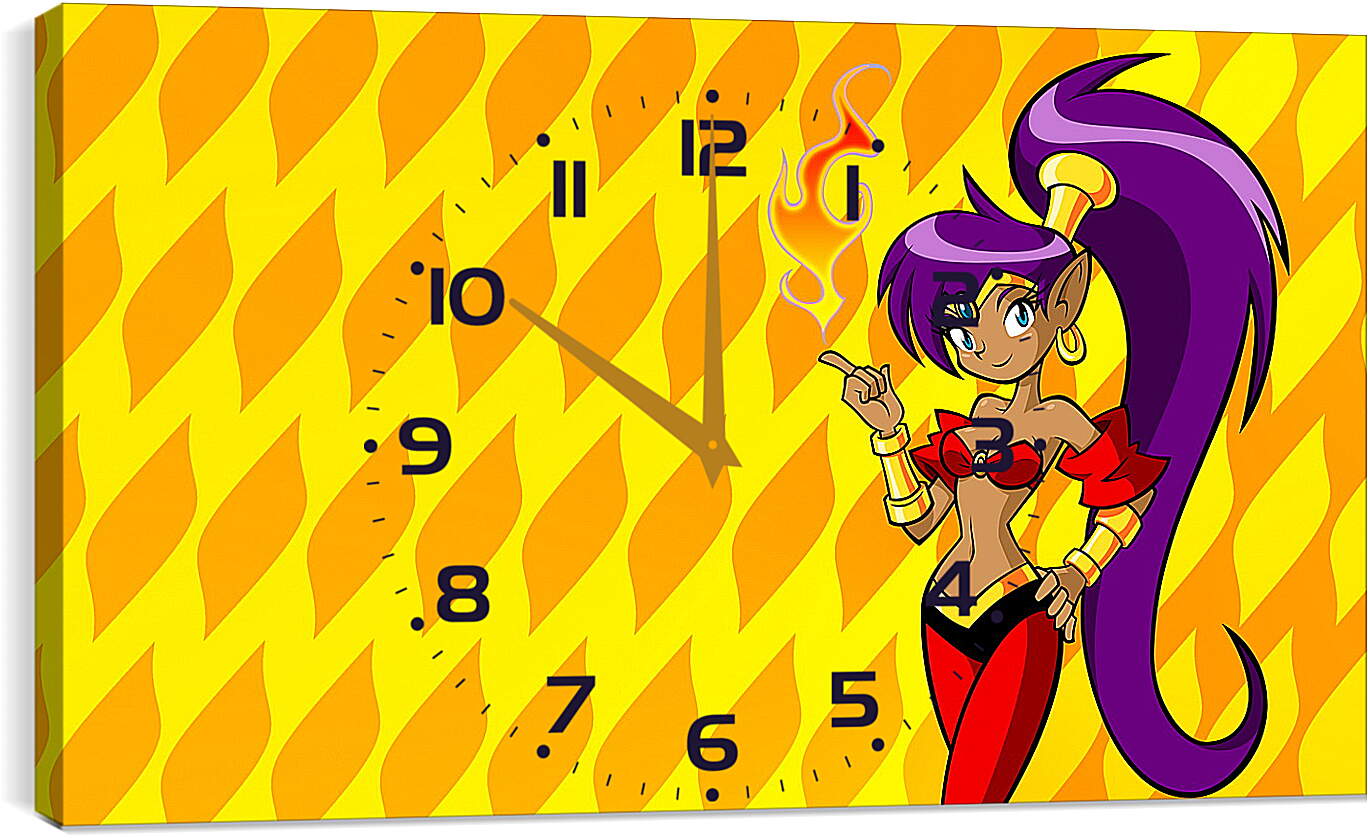 Часы картина - Shantae: Riskys Revenge
