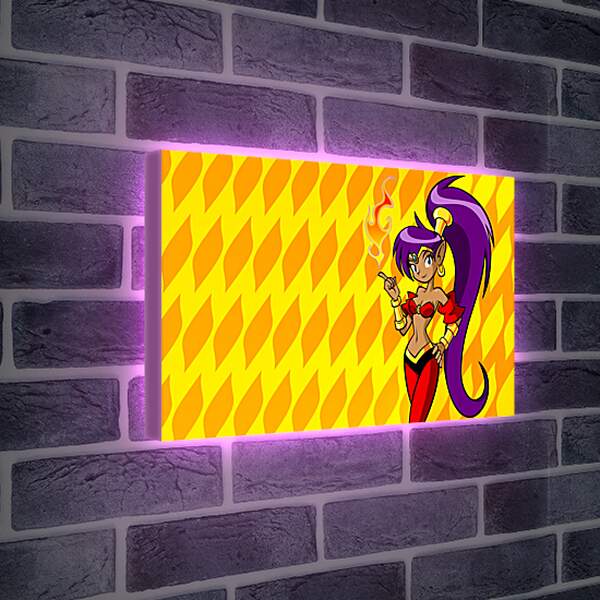 Лайтбокс световая панель - Shantae: Riskys Revenge
