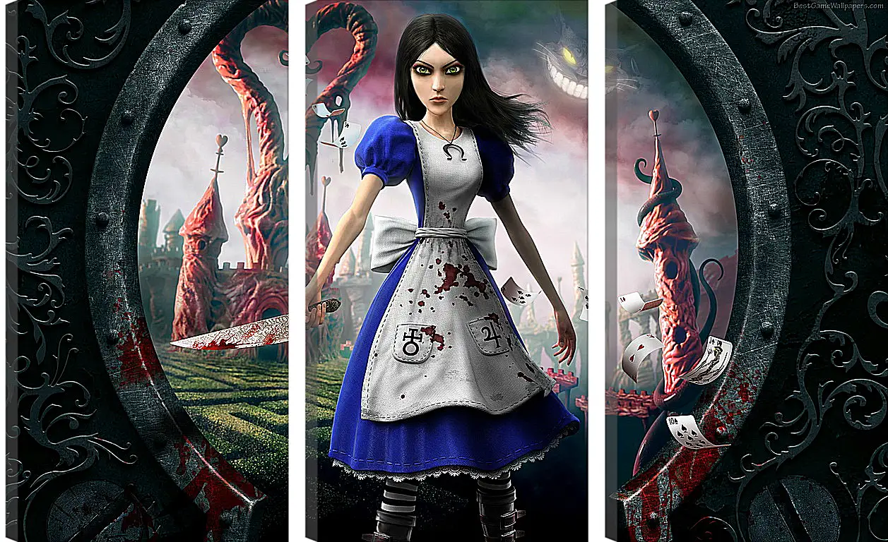 Модульная картина - Alice: Madness Returns
