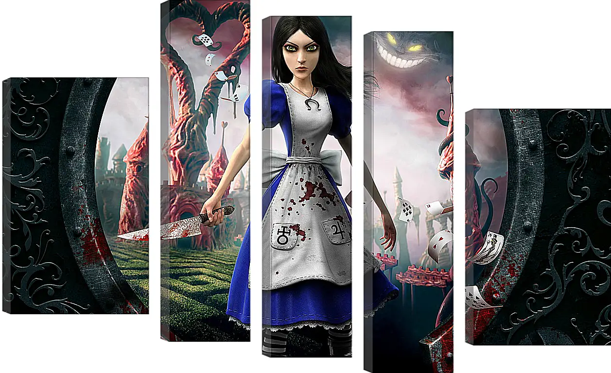 Модульная картина - Alice: Madness Returns
