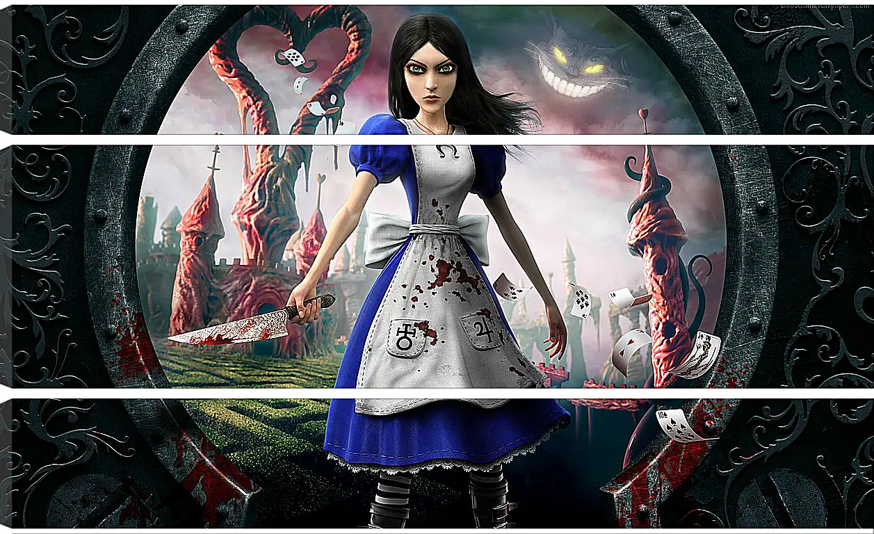 Модульная картина - Alice: Madness Returns
