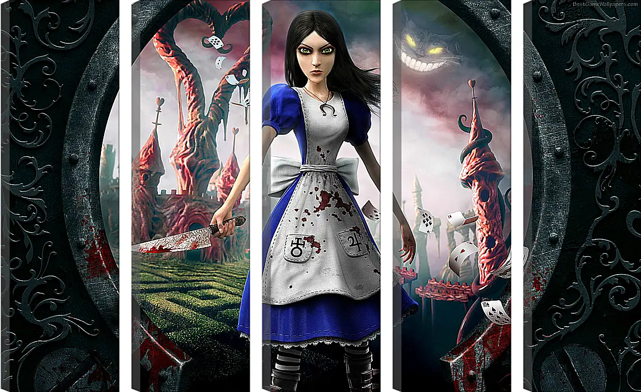 Модульная картина - Alice: Madness Returns
