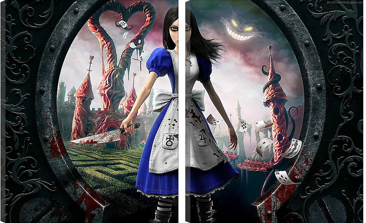 Модульная картина - Alice: Madness Returns
