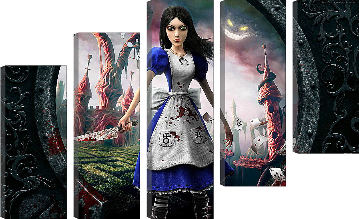 Модульная картина - Alice: Madness Returns
