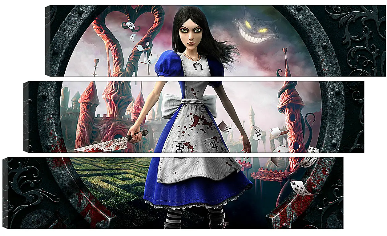 Модульная картина - Alice: Madness Returns
