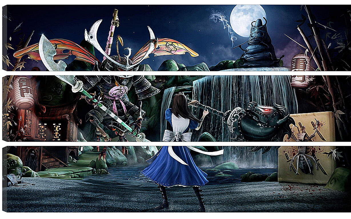 Модульная картина - Alice: Madness Returns
