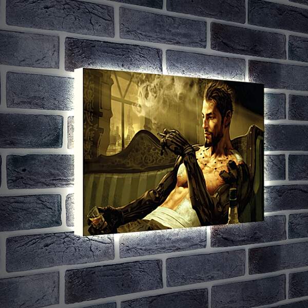 Лайтбокс световая панель - Deus Ex
