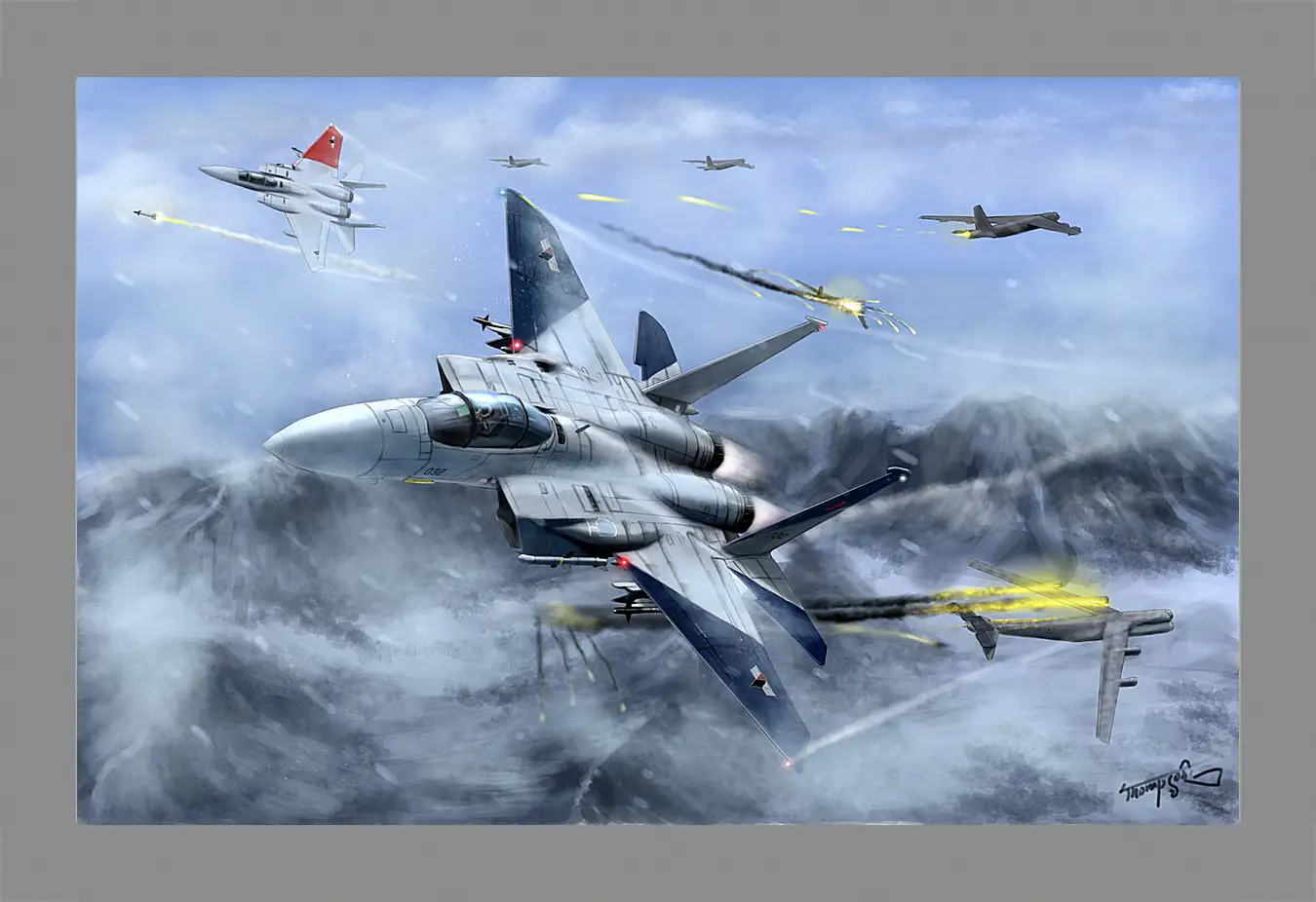 Картина в раме - Ace Combat
