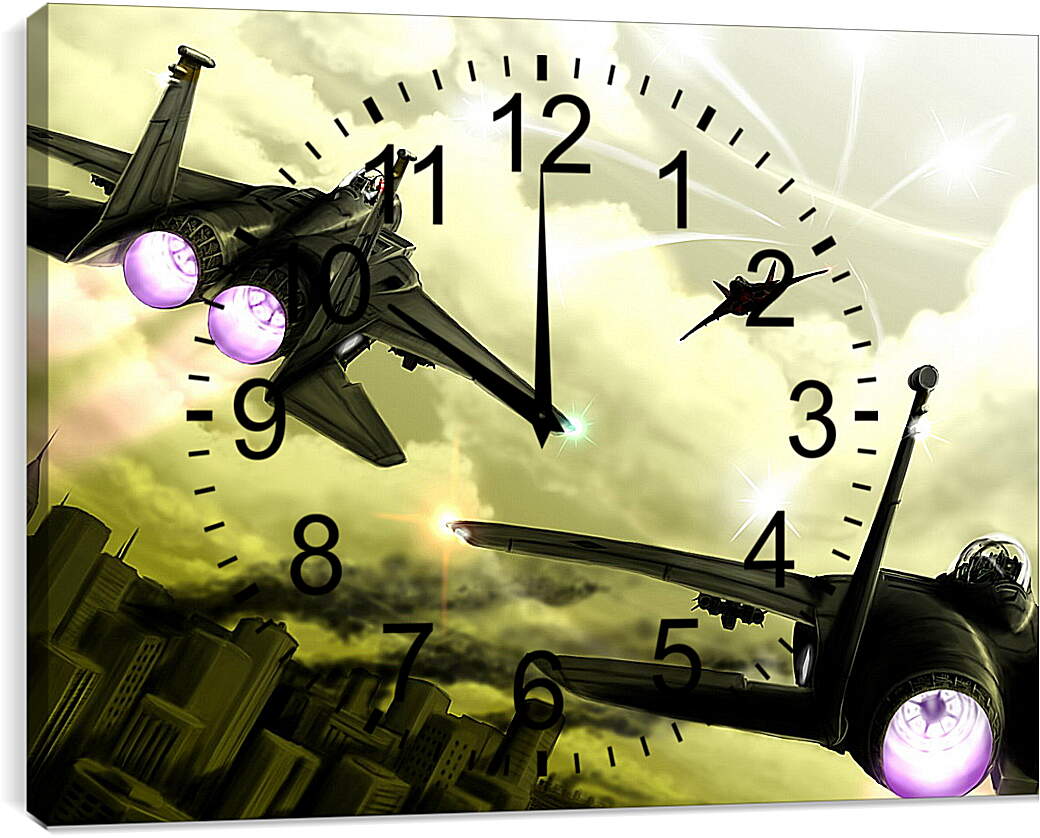 Часы картина - Ace Combat
