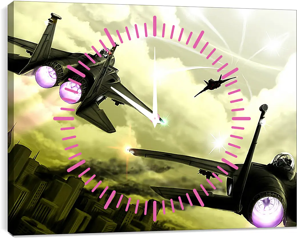 Часы картина - Ace Combat
