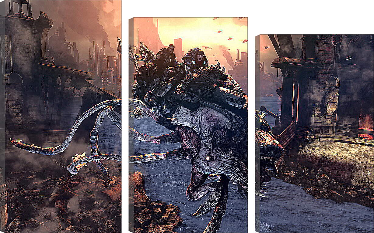 Модульная картина - Gears Of War 2