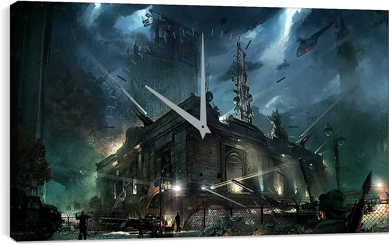 Часы картина - Crysis 2