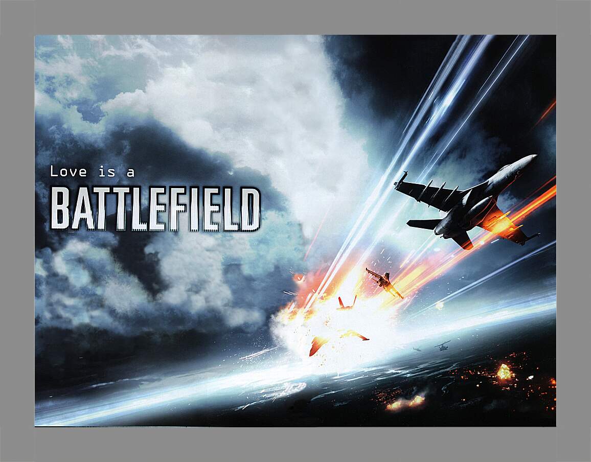 Картина в раме - Battlefield 3