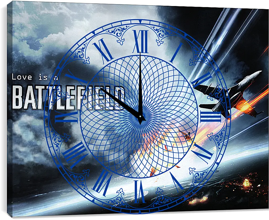 Часы картина - Battlefield 3