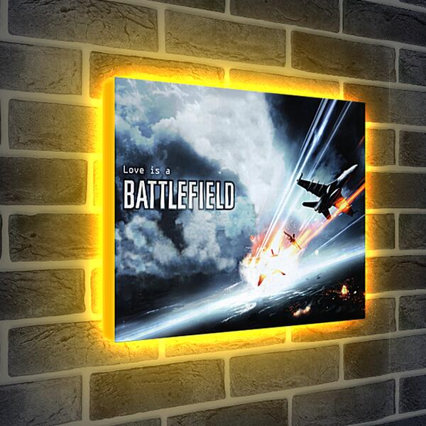 Лайтбокс световая панель - Battlefield 3