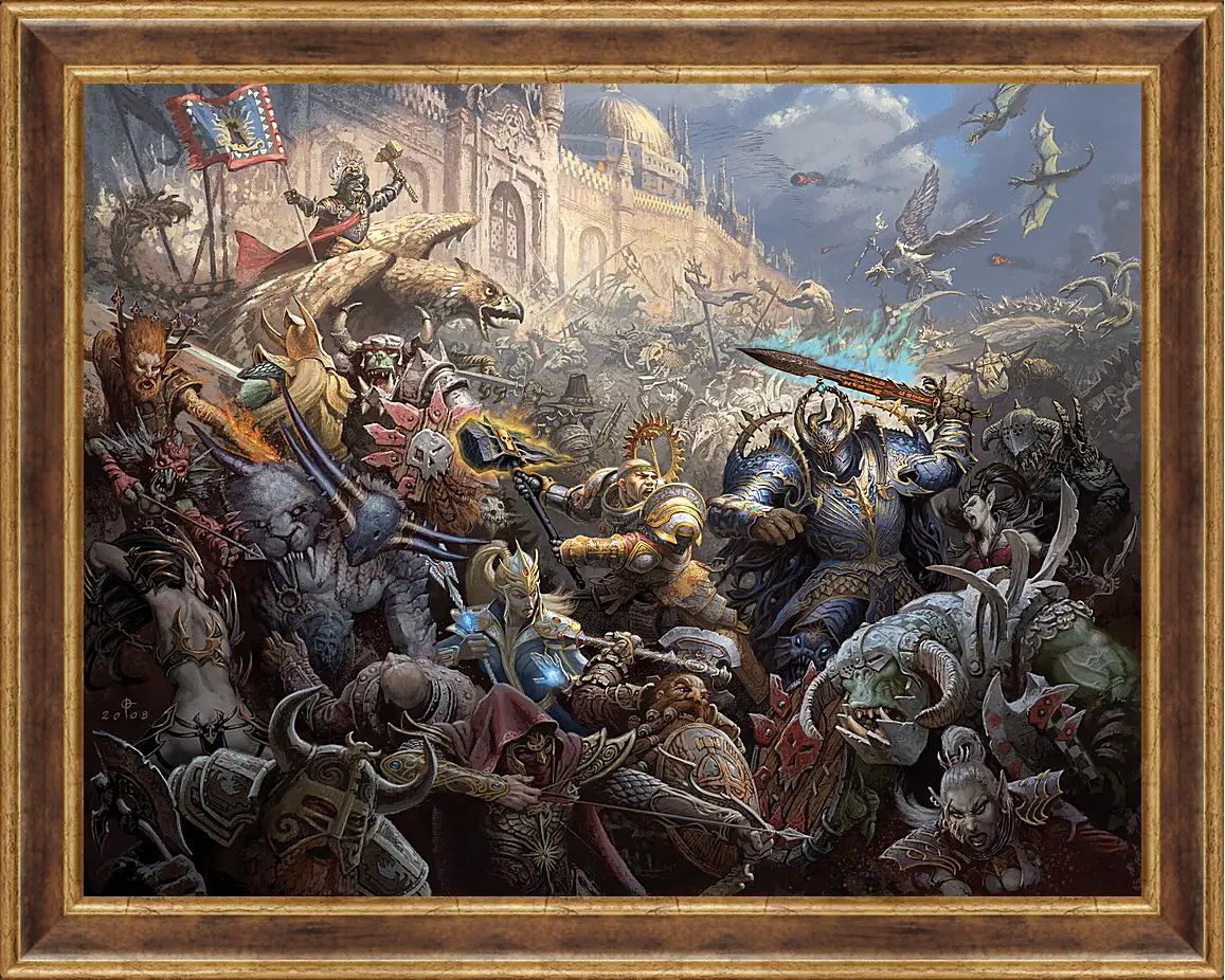 Картина в раме - Warhammer