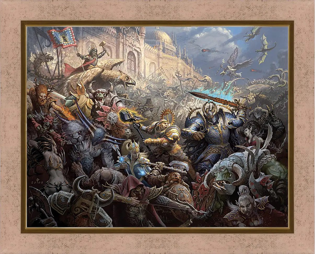 Картина в раме - Warhammer