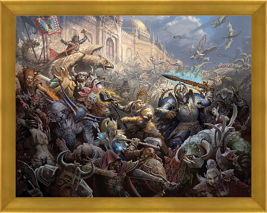 Картина в раме - Warhammer