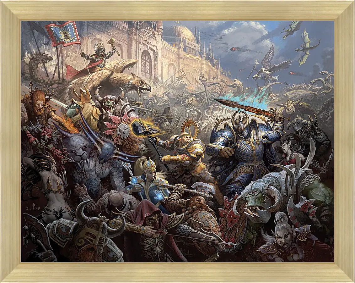 Картина в раме - Warhammer