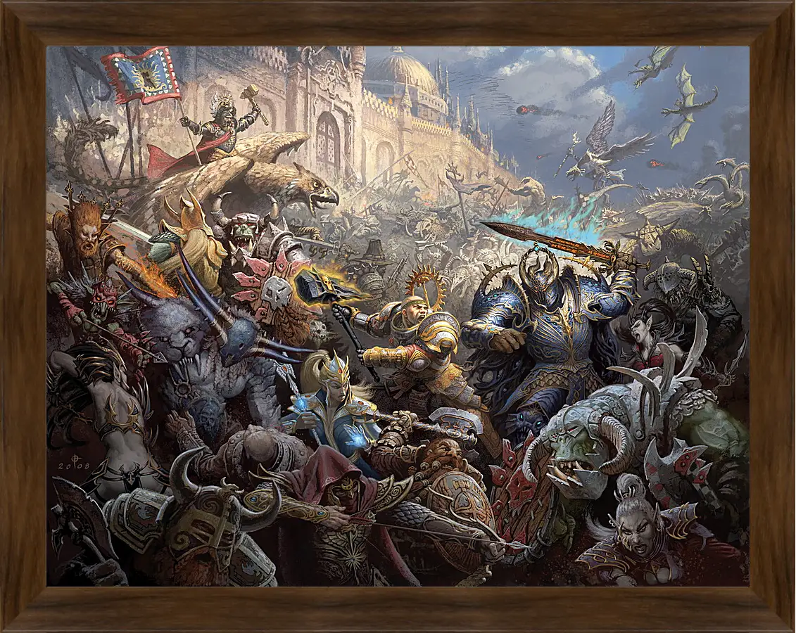 Картина в раме - Warhammer