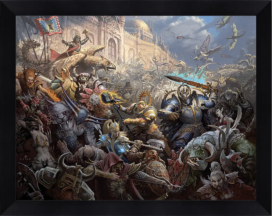 Картина в раме - Warhammer