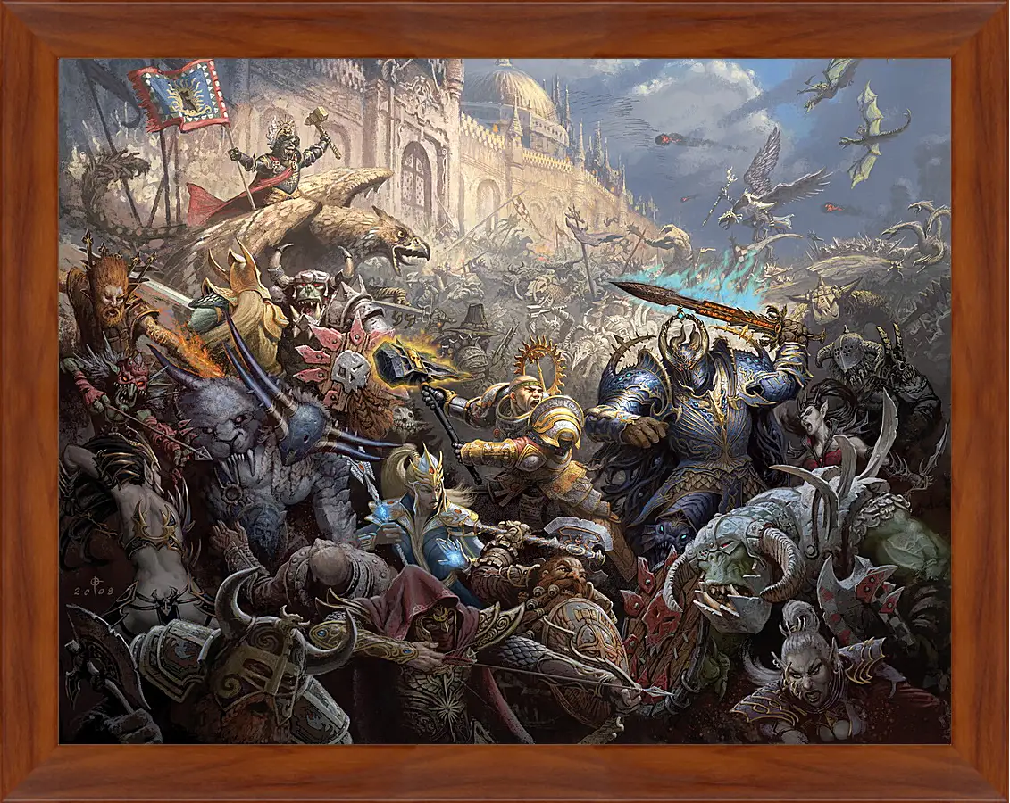 Картина в раме - Warhammer