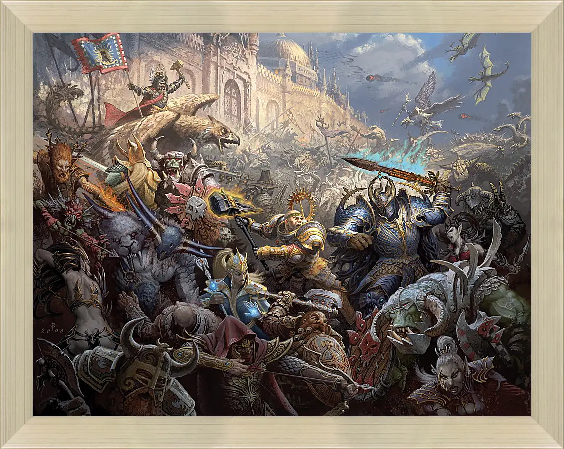 Картина в раме - Warhammer