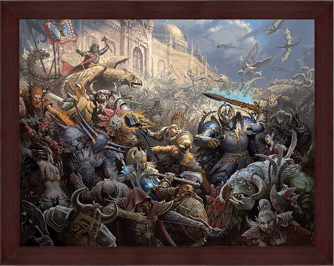 Картина в раме - Warhammer