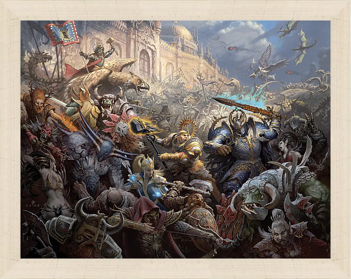 Картина в раме - Warhammer