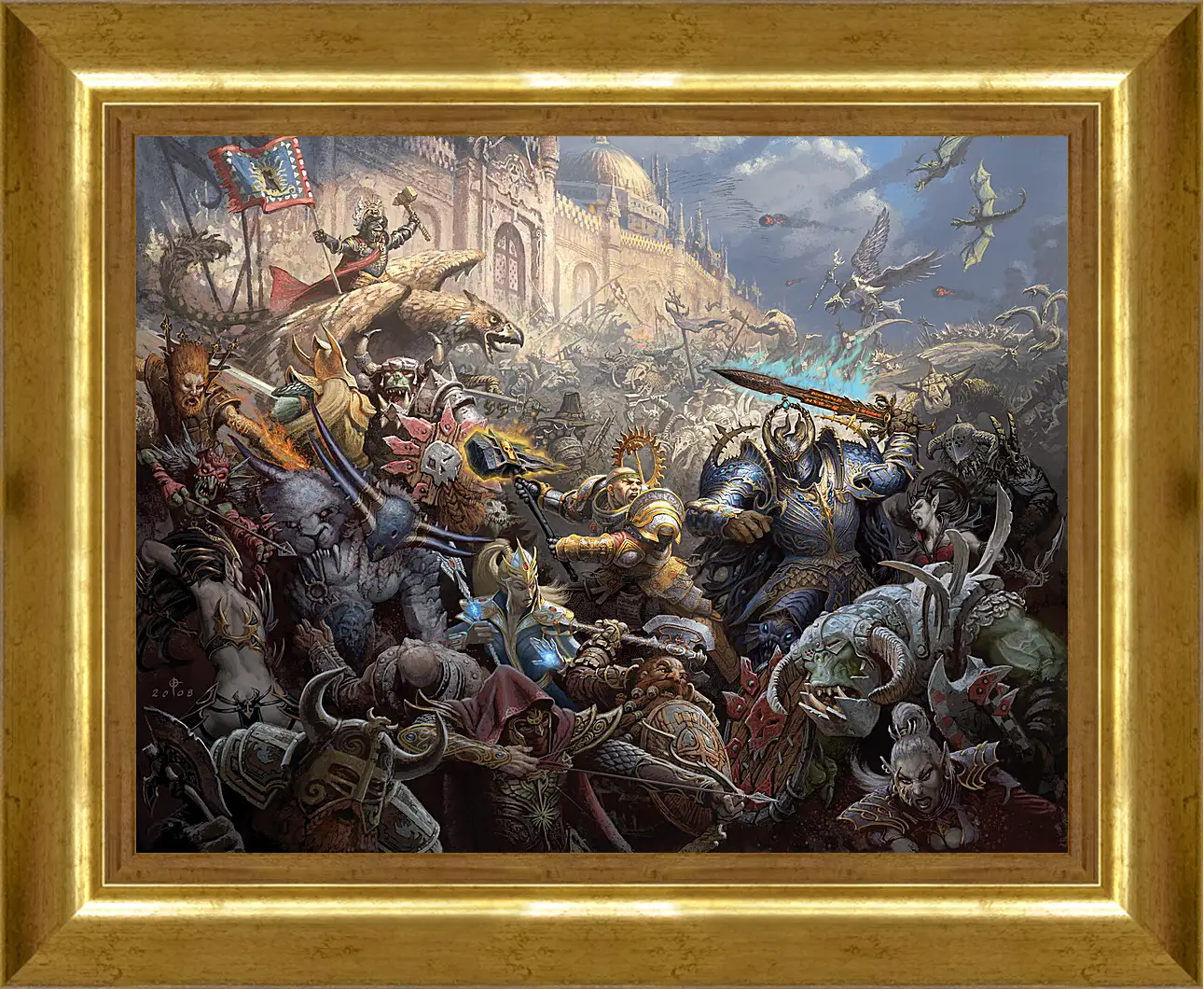 Картина в раме - Warhammer