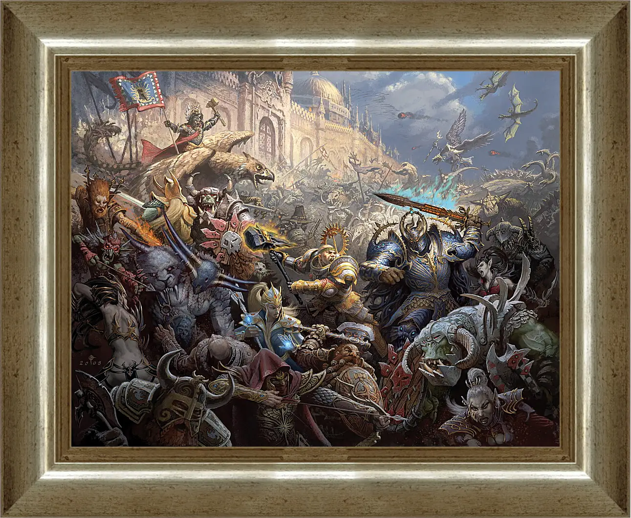 Картина в раме - Warhammer