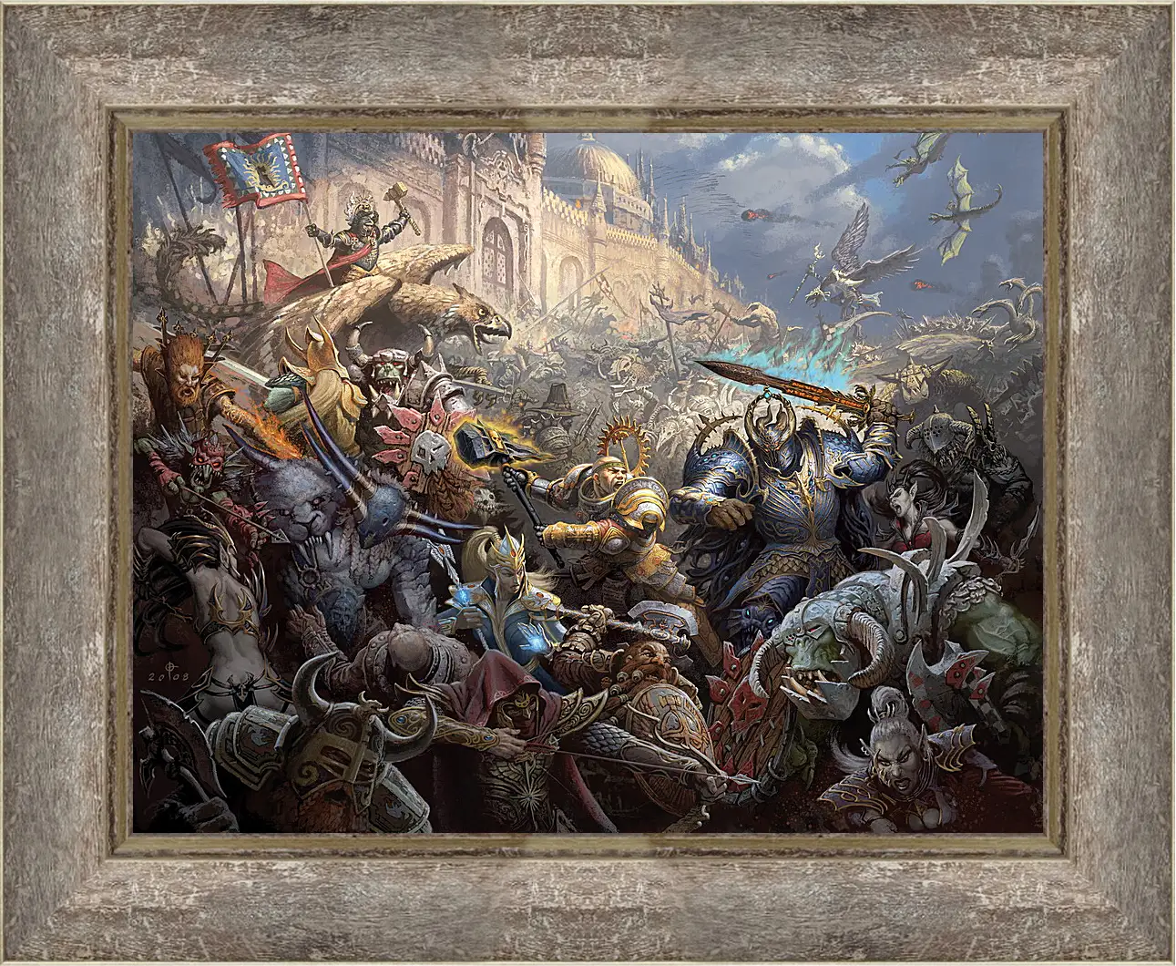 Картина в раме - Warhammer