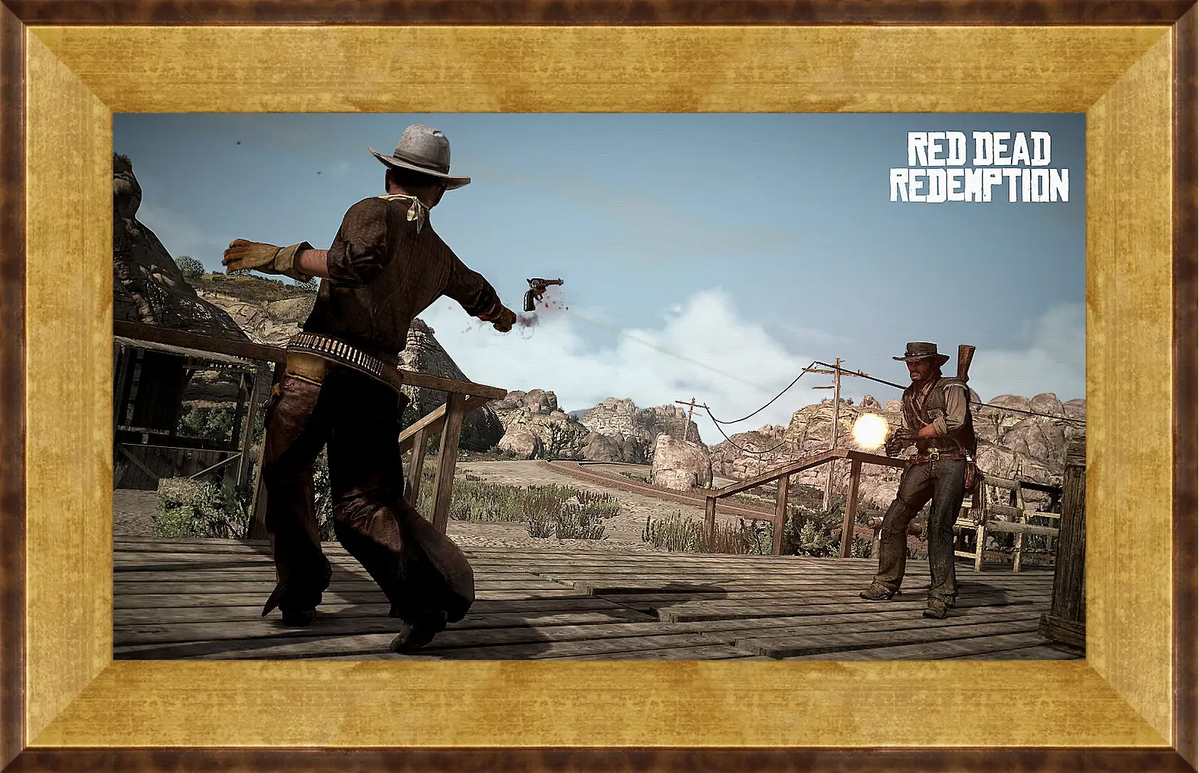 Картина в раме - Red Dead Redemption
