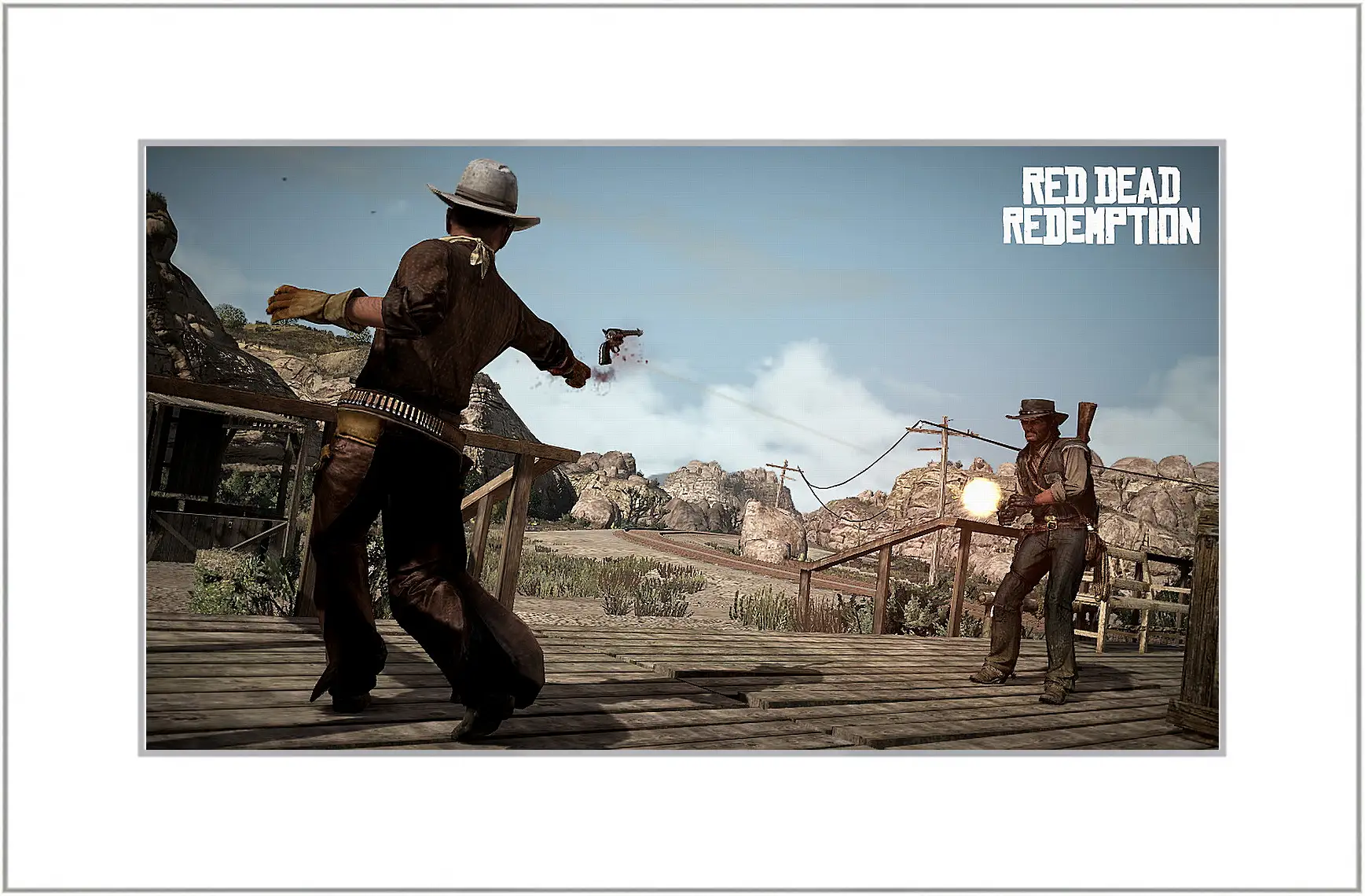 Картина в раме - Red Dead Redemption
