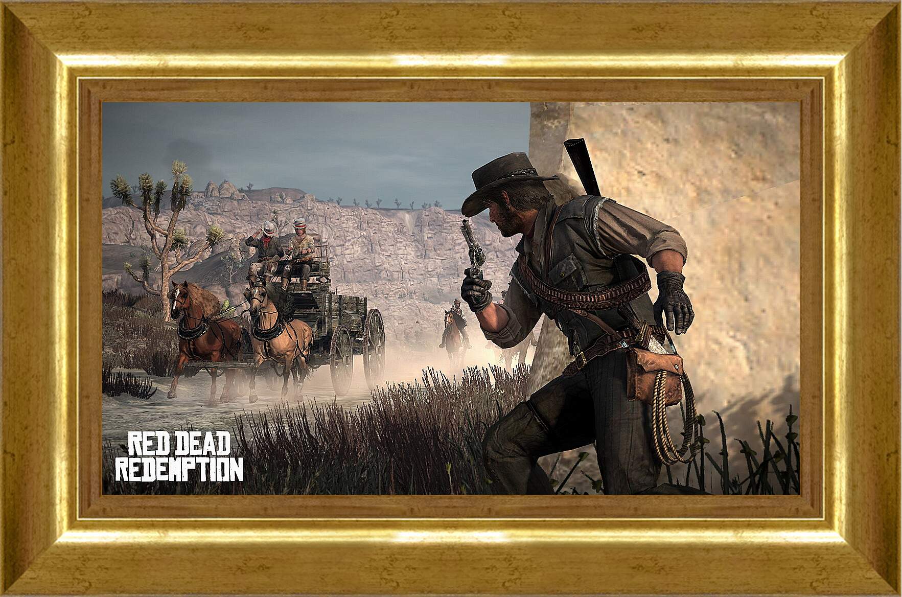 Картина в раме - Red Dead Redemption
