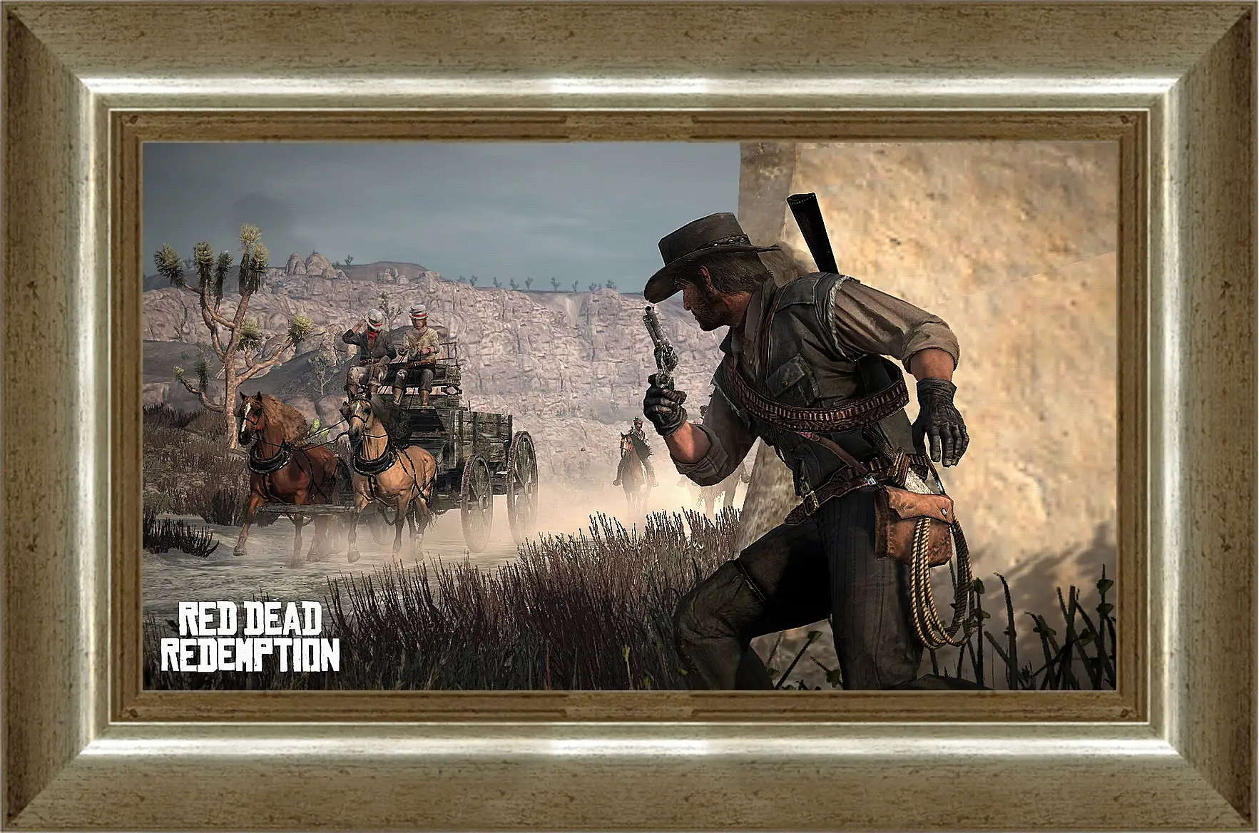 Картина в раме - Red Dead Redemption
