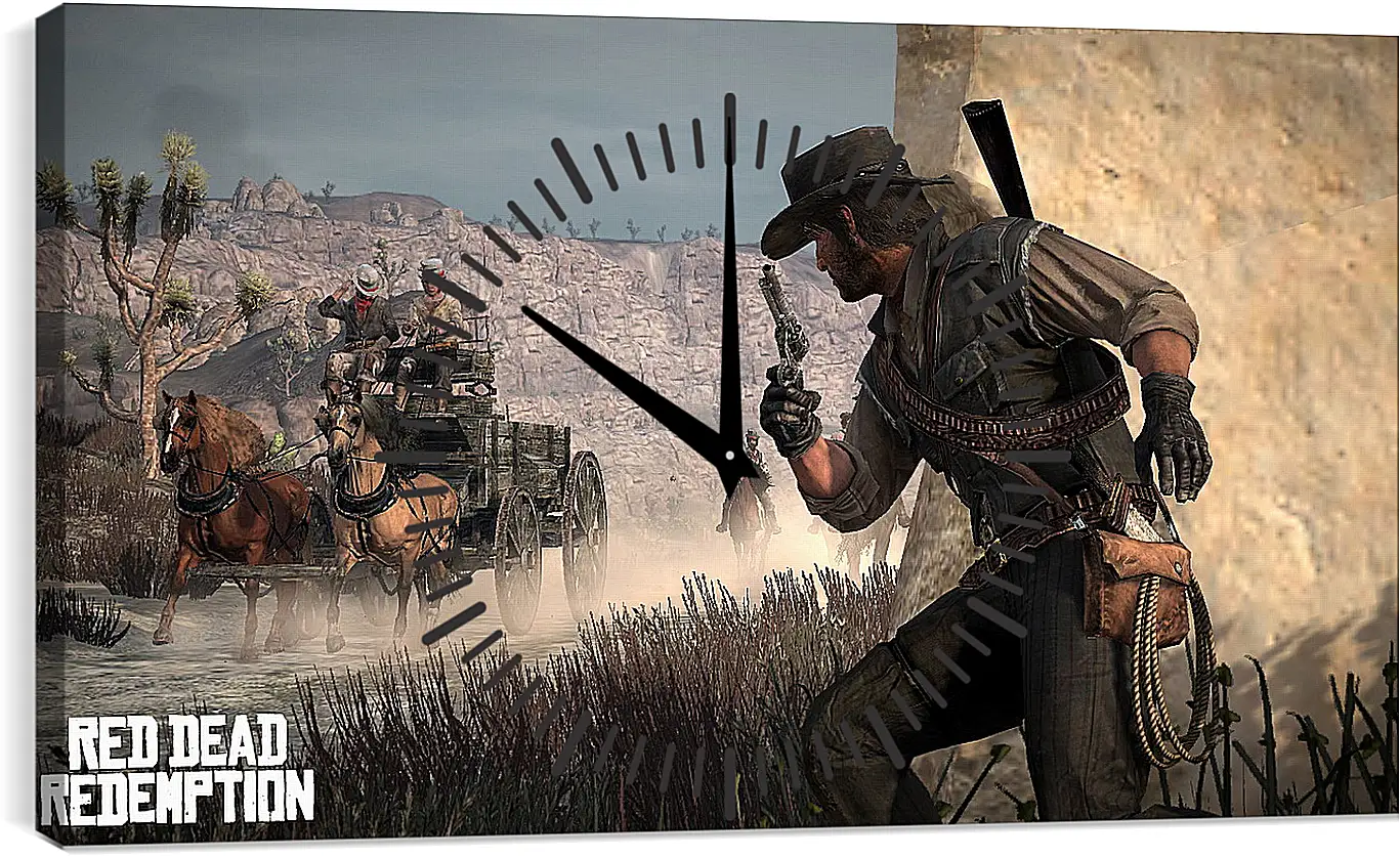 Часы картина - Red Dead Redemption
