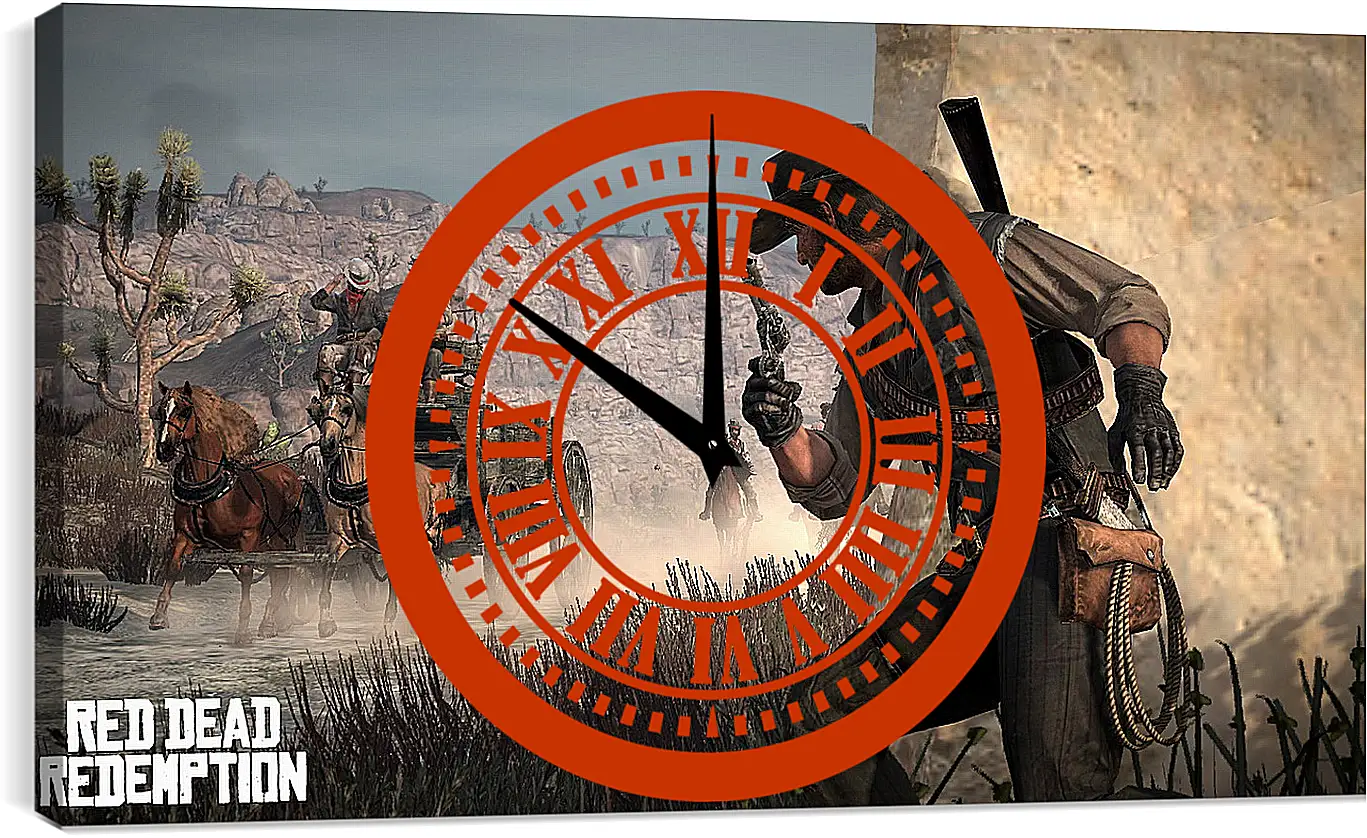 Часы картина - Red Dead Redemption
