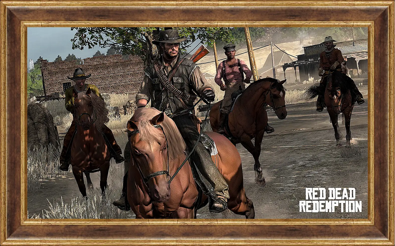 Картина в раме - Red Dead Redemption
