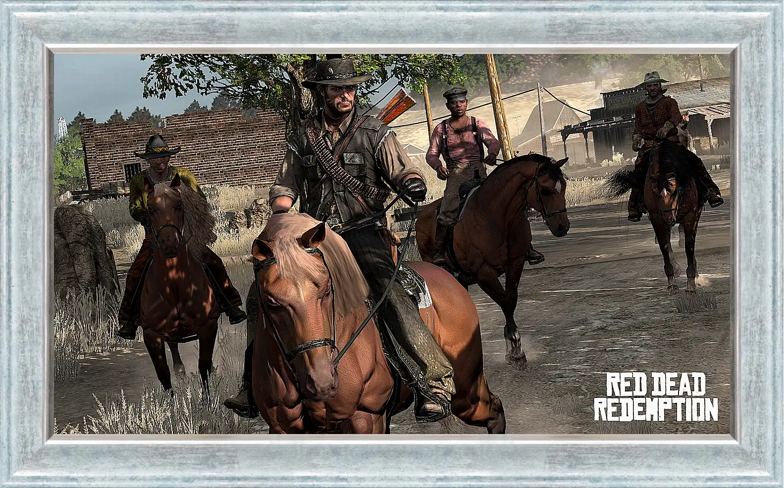 Картина в раме - Red Dead Redemption
